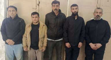 Edirne'de 5 göçmen yakalandı