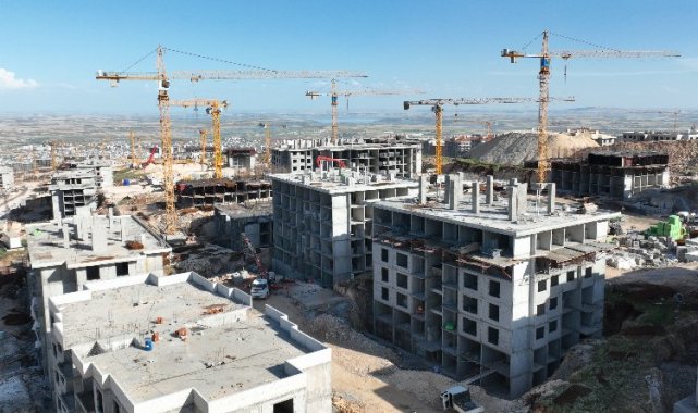 En büyük şantiye Adıyaman İndere'de... 16 bin 433 konut yapımı sürüyor