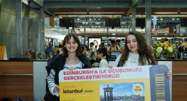 İstanbul Sabiha Gökçen'den Edinburgh'a yeni hat