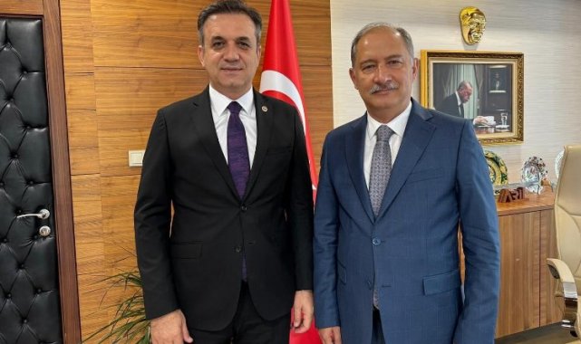 Kahramanmaraş Milletvekili Mevlüt Kurt'tan Bakan Yardımcısı Abdülkadir Polat'a ziyaret
