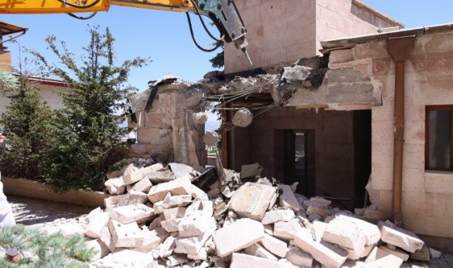 Kapadokya Alan Başkanlığı'ndan 'kaçak' mücadelesi