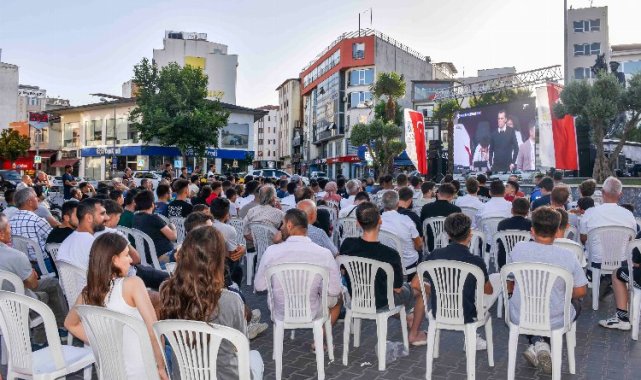 Karacabey'de milli maç heyecanı dev ekranda yaşanacak