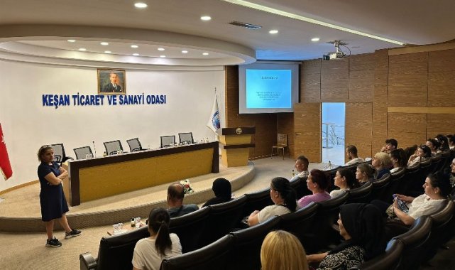Keşan TSO'da hijyen eğitimleri devam ediyor