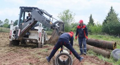 Kocaeli'de tarıma can veren sulama kanallarına bakım