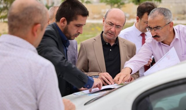 Konya Selçuklu'da Yelda Parkı'na inceleme