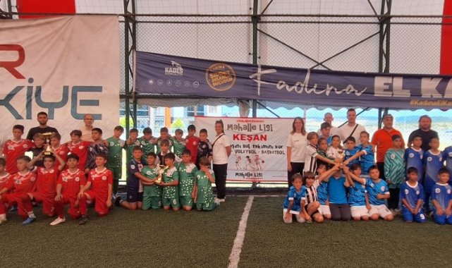 Mahalle Ligi'ne Keşan'dan 700 genç katıldı