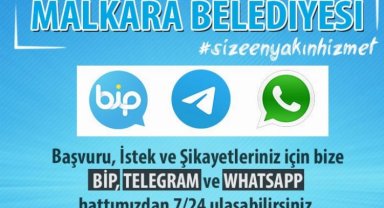 Malkara Belediyesi, Bip, Telegram ve Whatsapp şikayet hattı oluşturdu