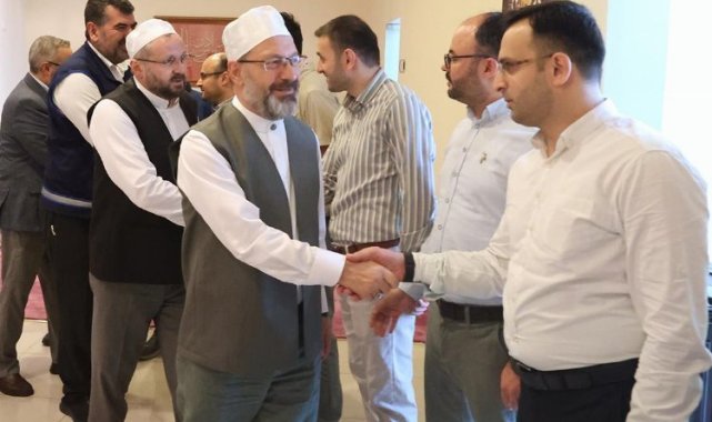 Mekke'de ekip başkanlıklarına Erbaş'tan ziyaret