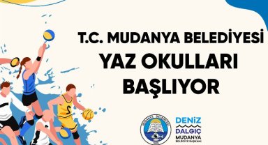 Mudanya'da yaz okulları başlıyor