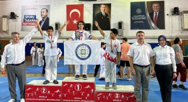 Muğlalı taekwondocular İl Şampiyonu oldu