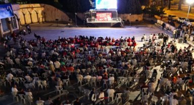 Nevşehir'de milli maç heyecanı