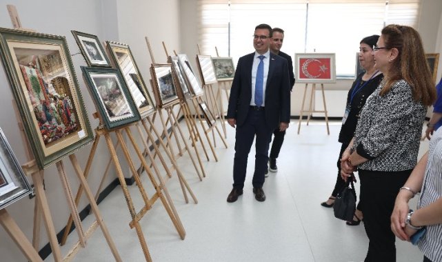 Nilüfer'de olgun gençlerden özel sergi