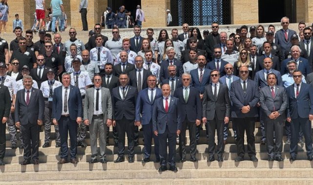Özel Güvenlik Günü ve Haftası'nda Anıtkabir'e ziyaret
