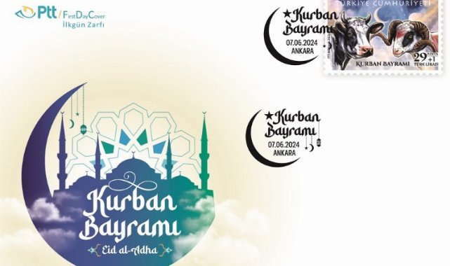 PTT'den 'kurban'a özel pul ve ilk gün zarfı