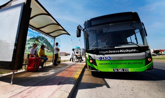 Sakarya'da otobüsler bayramın 4 günü de ücretsiz