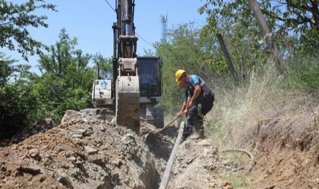Sakaya Gonca Mahallesi'ne 3 etaplık yeni altyapı hattı