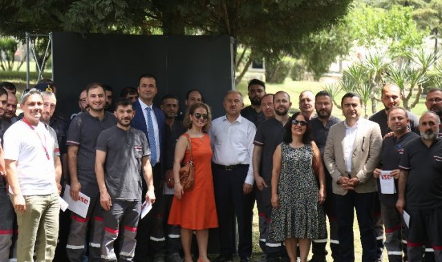 Sirena Marine 'Mesleki Eğitim Diploma Telafi Programı'nda mezuniyet heyecanı