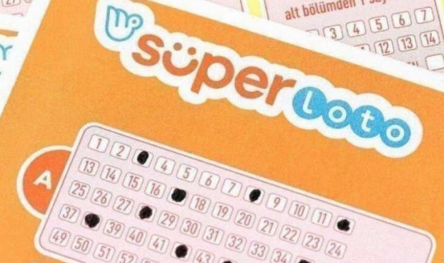 Süper Loto'da 6 bilen talihli büyük ikramiyeyi kazandı
