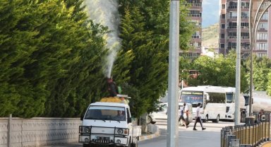 Tokat'ta sivrisinek, larva ve uçkun ile mücadele