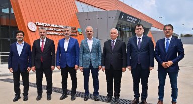 Trabzon'da yeni havalimanı ile ilgili yerinde inceleme