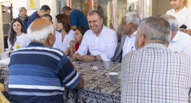 Vahap Seçer'den Erdemli buluşma