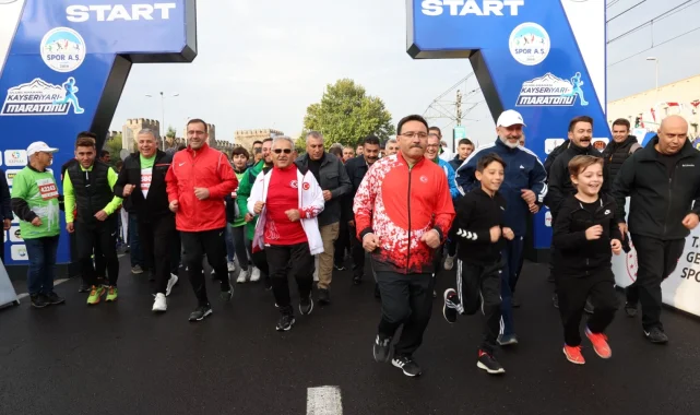 4'üncü Uluslararası Kayseri Yarı Maratonu'nda hedef 10 bin katılımcı