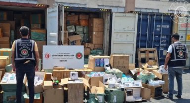 520 milyon lirayı aşkın kaçak eşyaya el kondu!