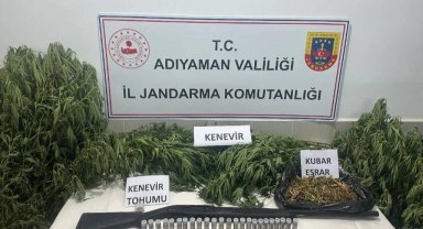 Adıyaman Jandarması'ndan uyuşturucuya geçit yok