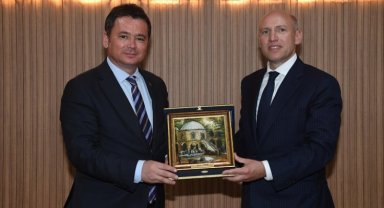 Alman Bakan Bursa Osmangazi'de