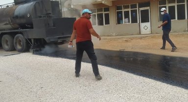 Asfalt çalışmaları devam ediyor