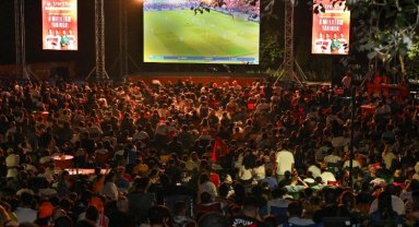 Avusturya-Türkiye maçını Sanatçılar Parkı'nda izleyecekler