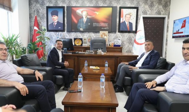 Başkan Arı'dan İl Sağlık Müdürü Tartar'a iade-i ziyaret