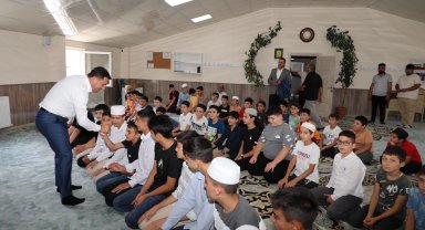 Başkan Arı'dan kuran kursu ziyareti