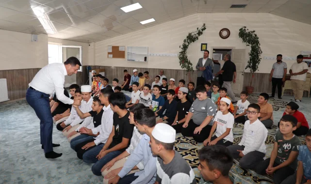 Başkan Arı'dan kuran kursu ziyareti