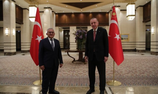 Başkan Büyükkılıç, Cumhurbaşkanı Erdoğan'ın toplantısı için Ankara'da