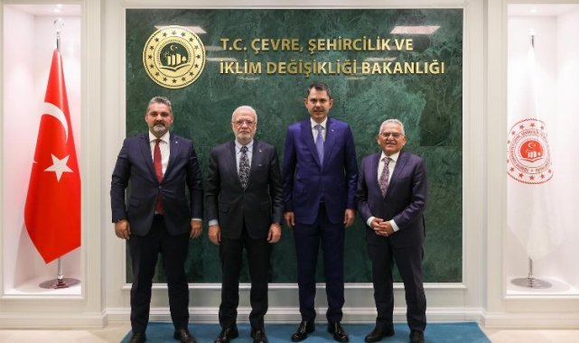 Başkan Büyükkılıç'tan yeni iki bakana "hayırlı olsun" ziyareti
