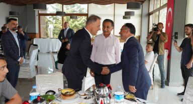 Başkan Çalık basınla buluştu