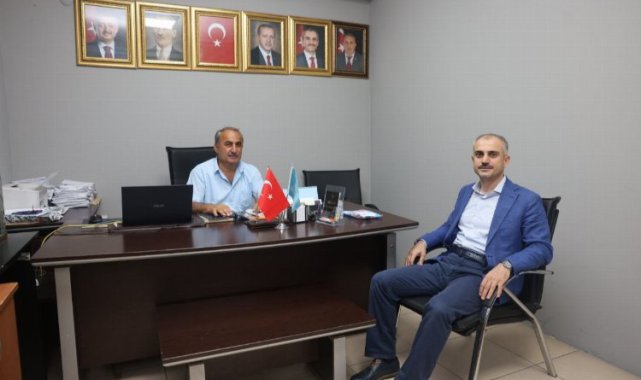Başkan Çiftçi'den muhtarlara ziyaret