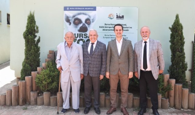 Başkan Şadi Özdemir'den Erdem Saker'e ziyaret