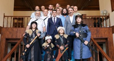 Bilecik'te Ertuğrul Ocağı'ndan Vali Aygöl'e ziyaret