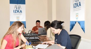 Bursa İznik'te İZKA Ofisi iş başında