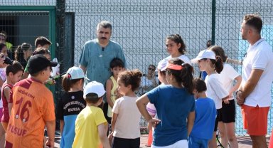 Bursa Yıldırım'a yeni tenis kortu müjdesi