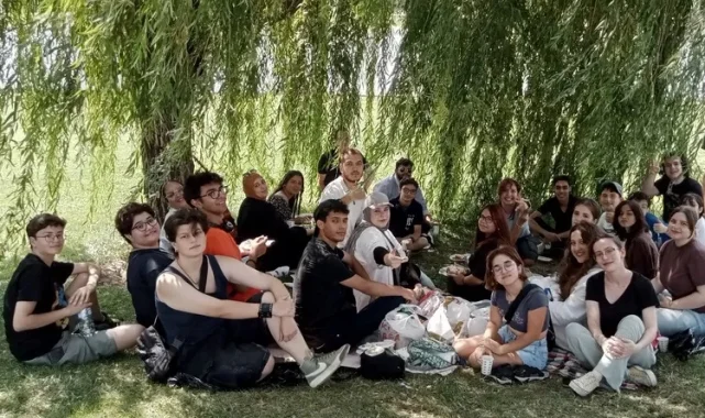 Bursa'da, uluslararası öğrenciler piknikte buluştu