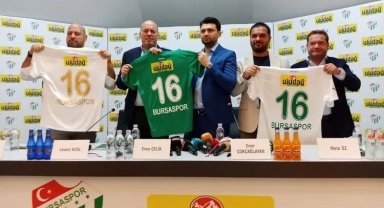 Bursaspor'un forma sırt sponsoru belli oldu