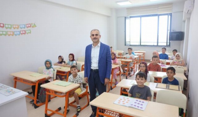 Çiftçi, Bilgievi Yaz Okulları'nı ziyaret etti