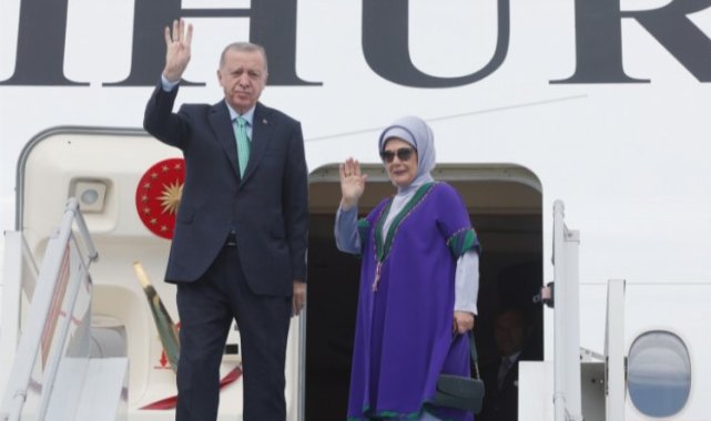 Cumhurbaşkanı Erdoğan Kazakistan'dan ayrıldı