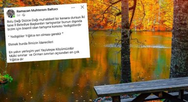'Dağ' tartışmasına 'Yedigöller' de eklendi... Baltacı: Yedigöller Yığılca'nın olması gerekir