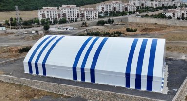 Dilovası'nda halı saha bitmek üzere