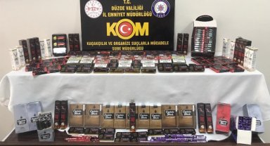 Düzce'de kaçakçılık operasyonu