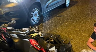 Düzce'de motosiklet kazası: 1 yaralı